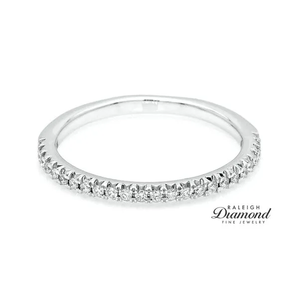Diamonds Forever USA 14k White Gold 0.15 CTW Diamond Band Raleigh Diamond Fine Jewelry Raleigh, NC