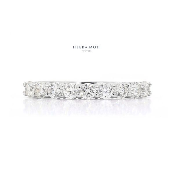 Heera Moti 14K White Gold  0.64ctw Diamond Wedding Band Raleigh Diamond Fine Jewelry Raleigh, NC