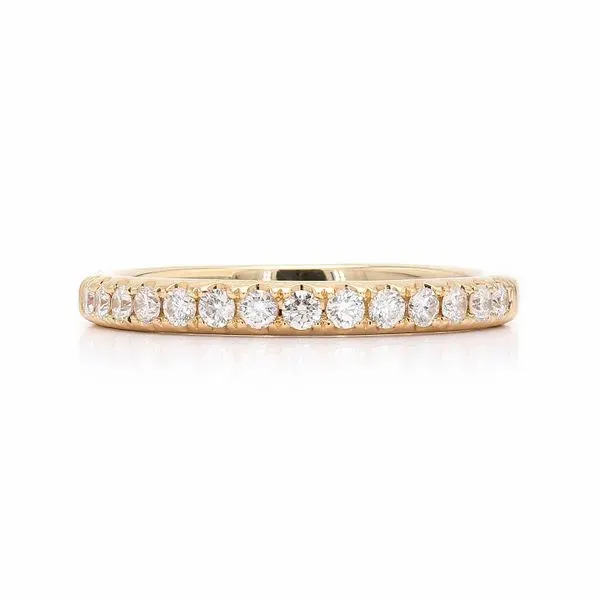 14K Yellow Gold 0.33ctw Diamond Wedding Band Raleigh Diamond Fine Jewelry Raleigh, NC