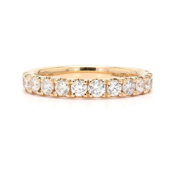 RD Classic Signature 14K Yellow Gold 0.80ctw Diamond Wedding Band SIze 6 Raleigh Diamond Fine Jewelry Raleigh, NC