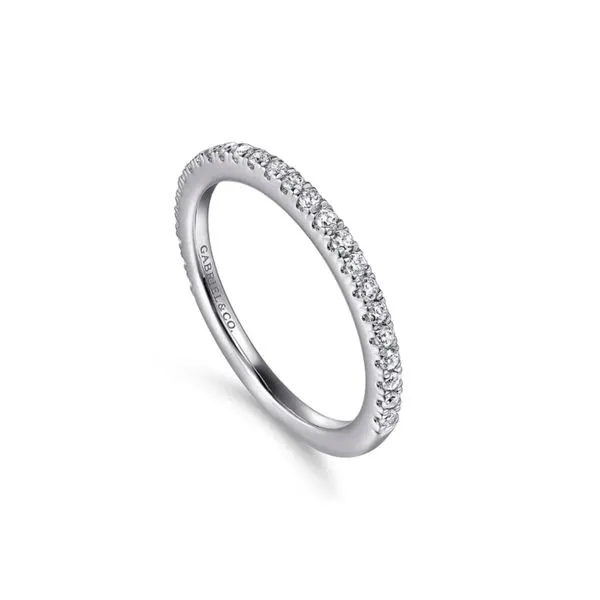 14K White Gold 0.28ctw G-H/SI2 Matching Diamond Wedding Band Image 2 Raleigh Diamond Fine Jewelry Raleigh, NC