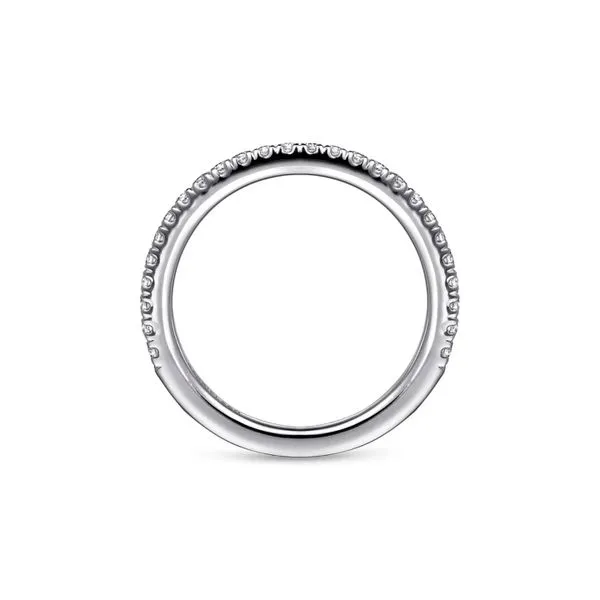 14K White Gold 0.28ctw G-H/SI2 Matching Diamond Wedding Band Image 3 Raleigh Diamond Fine Jewelry Raleigh, NC