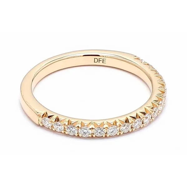 14K Yellow Gold 0.36ctw Diamond Wedding Band Image 3 Raleigh Diamond Fine Jewelry Raleigh, NC