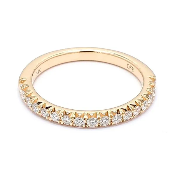 14K Yellow Gold 0.36ctw Diamond Wedding Band Raleigh Diamond Fine Jewelry Raleigh, NC