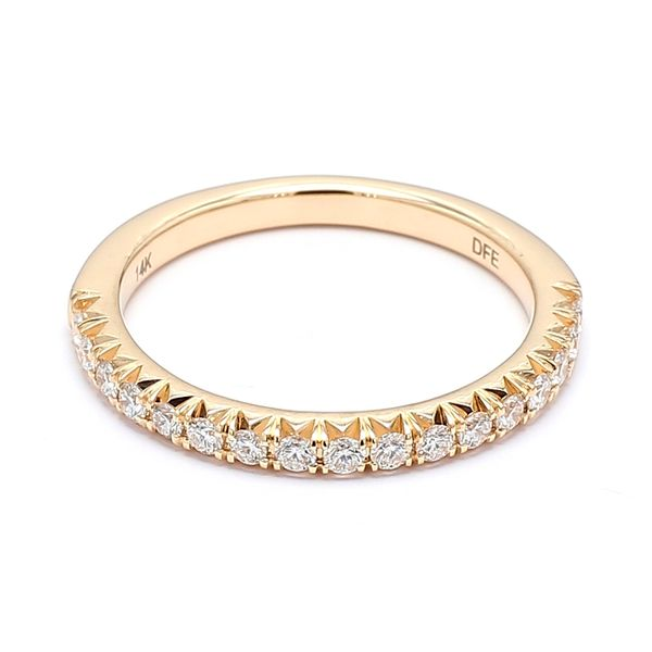 14K Yellow Gold 0.36ctw Diamond Wedding Band Raleigh Diamond Fine Jewelry Raleigh, NC