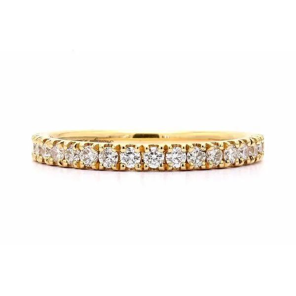 RD Classic Signature 18K Yellow Gold 3/8ctw F/VS2+ 18 Natural RBC Diamonds Size 6 Raleigh Diamond Fine Jewelry Raleigh, NC