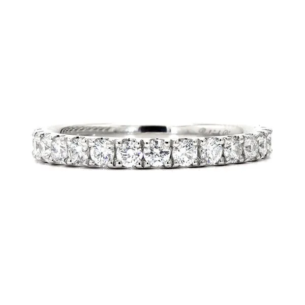 RD Classic Signature Platinum 0.55ctw Diamond Wedding Band Size 6 Raleigh Diamond Fine Jewelry Raleigh, NC