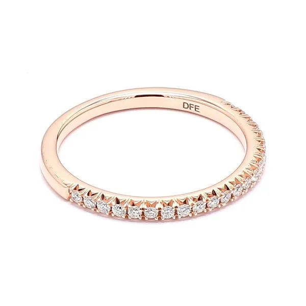 14K Yellow Gold 0.21ctw Diamond Polished Band SIze 5.25 Image 3 Raleigh Diamond Fine Jewelry Raleigh, NC