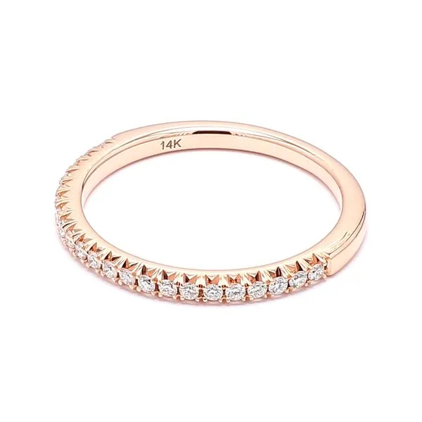 14K Yellow Gold 0.21ctw Diamond Wedding Band Image 2 Raleigh Diamond Fine Jewelry Raleigh, NC