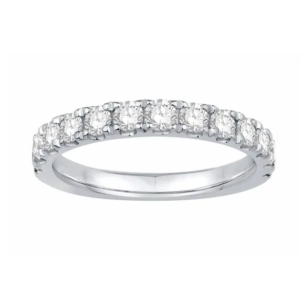 RD Classic Signature 14K White Gold 0.80ctw Diamond Wedding Band Size 6 Raleigh Diamond Fine Jewelry Raleigh, NC