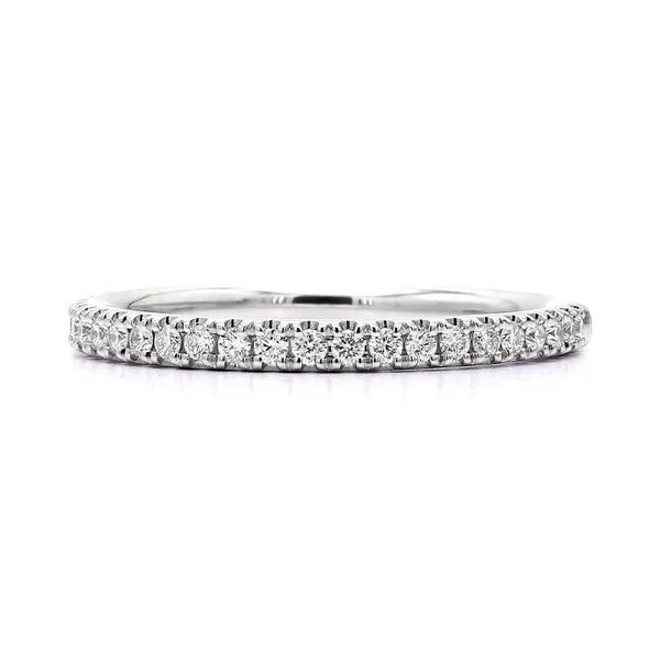 RD Classic Signature 14K White Gold 0.21ctw F/VS2 Diamond Wedding Band Size 6 Raleigh Diamond Fine Jewelry Raleigh, NC