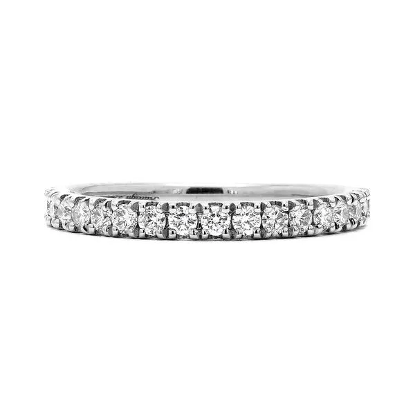 RD Classic Signature Platinum 0.37ctw RD Classic Diamond Wedding Band Size 6 Raleigh Diamond Fine Jewelry Raleigh, NC