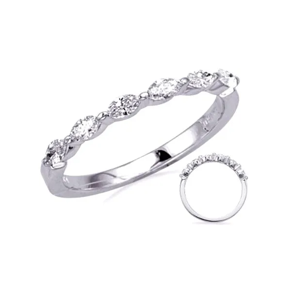14k White Gold 0.40ctw G/SI1 Single Prong Marquise Diamonds Raleigh Diamond Fine Jewelry Raleigh, NC