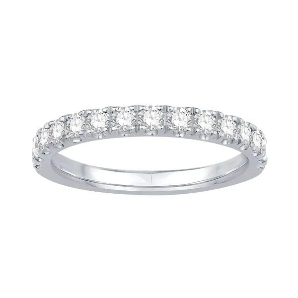 RD Classic Signature 14K White Gold 0.55ctw Diamond Wedding Band Size 6 Raleigh Diamond Fine Jewelry Raleigh, NC
