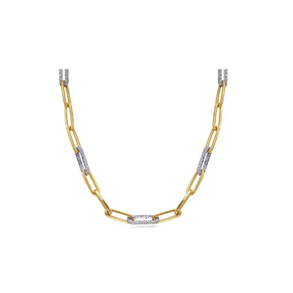 14K White & Yellwo Gold 2.13ctw 17