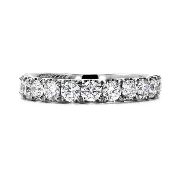 RD Classic Signature 14K White Gold 1.03ctw Diamond Wedding Band Raleigh Diamond Fine Jewelry Raleigh, NC