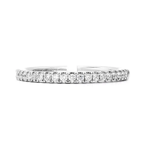 RD Classic Signature 14K White Gold 0.21ctw F/VS2 Diamond Wedding Band Size 6 Raleigh Diamond Fine Jewelry Raleigh, NC