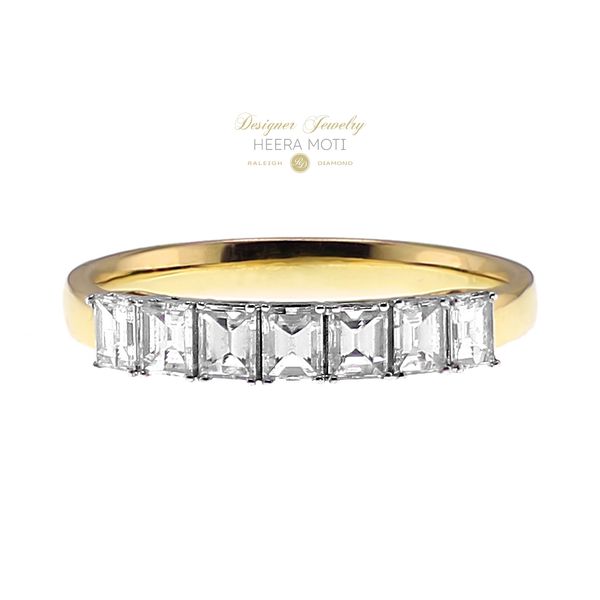Heera Moti 14K Yellow Gold BG:0.85ctw H-I/SI1 Diamond Wedding Band Sz 7.5 Raleigh Diamond Fine Jewelry Raleigh, NC