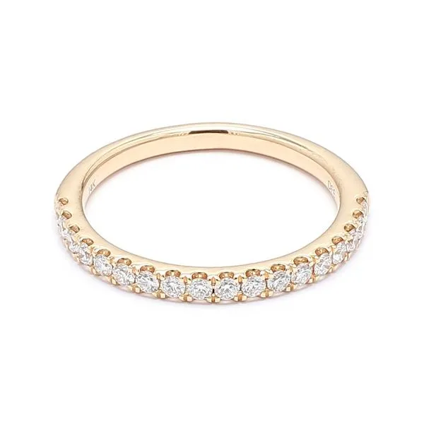 14K Yellow Gold 0.35ctw Diamond Wedding Band Size 6.5 Raleigh Diamond Fine Jewelry Raleigh, NC