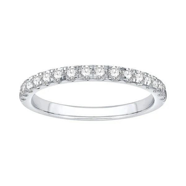 Platinum 1/2ctw Half Anniversary Band Size 6 Raleigh Diamond Fine Jewelry Raleigh, NC