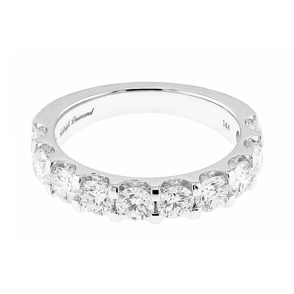 RD Classic Signature 14K White Gold 2.00cttw F-G/SI2 Diamond 10-Stone Anniversary Band Sz 7 Raleigh Diamond Fine Jewelry Raleigh, NC
