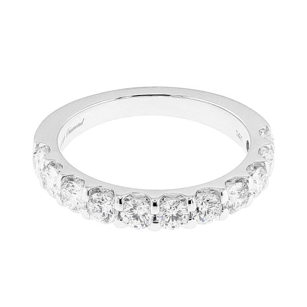 RD Classic Signature 14K White Gold 1.25cttw F-G/SI2 Diamond 11-Stone Wedding Band Sz 7 Raleigh Diamond Fine Jewelry Raleigh, NC