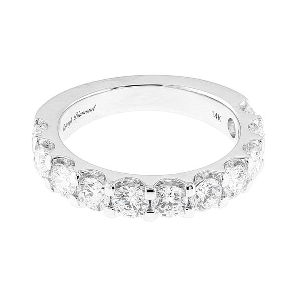 RD Classic Signature 14K White Gold 2.00cttw F-G/SI2 Diamond 11-Stone Wedding Band Sz 7 Raleigh Diamond Fine Jewelry Raleigh, NC