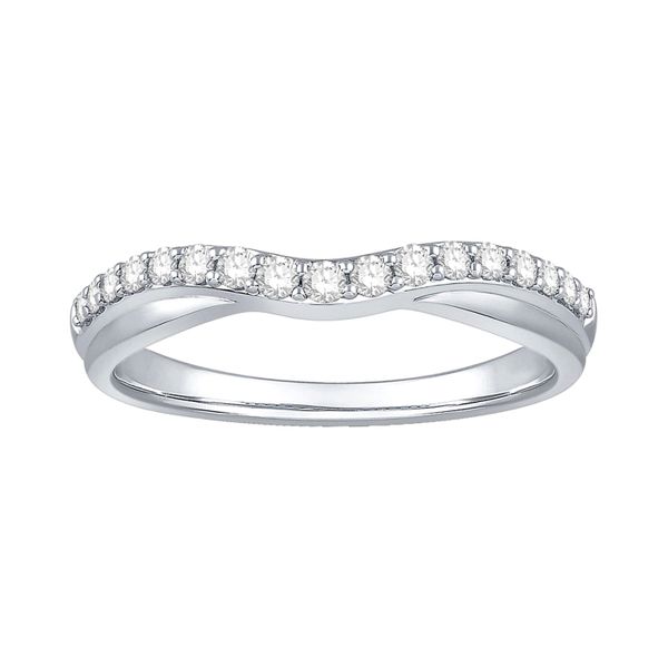 14K White Gold 0.25ctw Diamond Magic Band Size 7 Raleigh Diamond Fine Jewelry Raleigh, NC