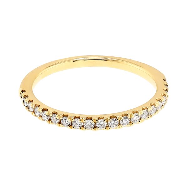 RD Classic Signature 14K Yellow Gold 0.45ctw Diamond Ladies Wedding Band Sz 6 Raleigh Diamond Fine Jewelry Raleigh, NC