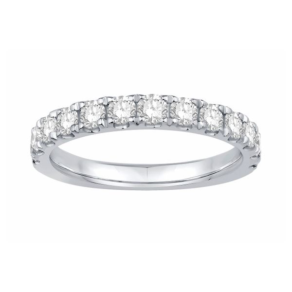 RD Classic Signature 14K White Gold 7/8ctw FG/VS+ Diamond Wedding Band Sz 6 Raleigh Diamond Fine Jewelry Raleigh, NC