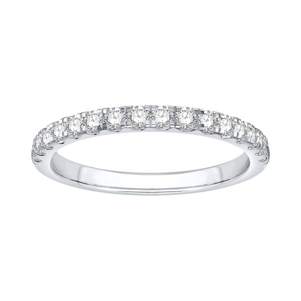 Platinum 0.50ctw Half Anniversary Band Sz 6 Raleigh Diamond Fine Jewelry Raleigh, NC