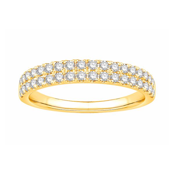 10K Yellow Gold 5/8ctw Diamond Wedding Band Sz 7 Raleigh Diamond Fine Jewelry Raleigh, NC