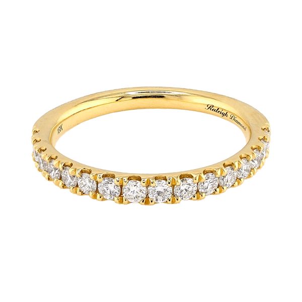 RD Classic Signature 14K Yellow Gold 1/2ctw Diamond Ladies Wedding Band Sz 6 Raleigh Diamond Fine Jewelry Raleigh, NC