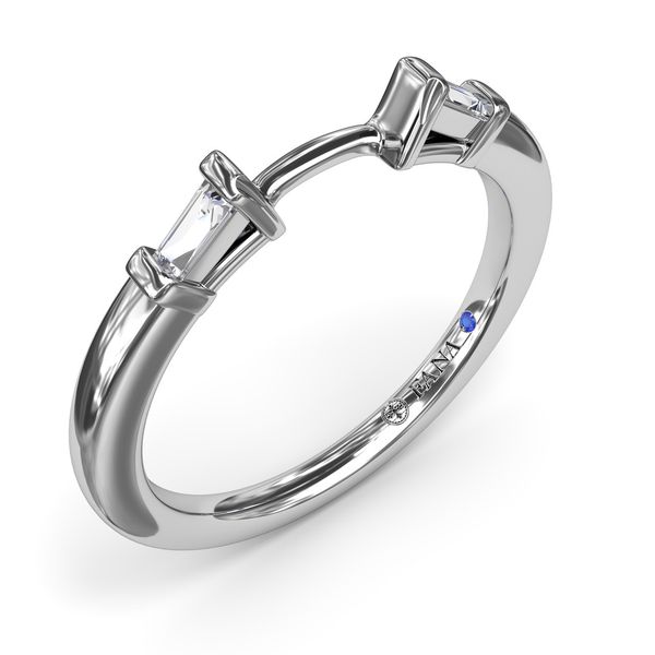 14K White Gold 0.06ctw Diamond Wedding Band Sz 6.5 Raleigh Diamond Fine Jewelry Raleigh, NC