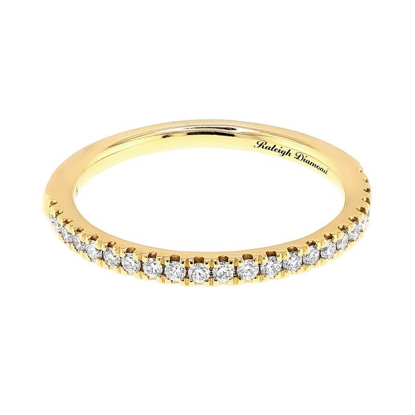 14K Yellow Gold 0.21ctw Diamond Ladies Wedding Band Sz 6 Raleigh Diamond Fine Jewelry Raleigh, NC