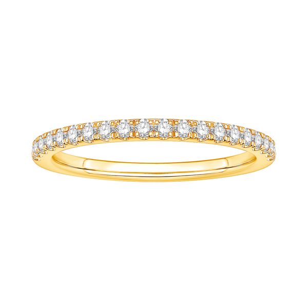 14K Yellow Gold .025cttw Ladies Diamond Wedding Band Sz 6 Raleigh Diamond Fine Jewelry Raleigh, NC