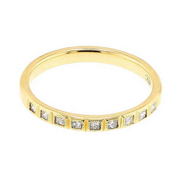 14K Yellow Gold 0.12ctw Diamond Fashion Ring Sz 7 Raleigh Diamond Fine Jewelry Raleigh, NC