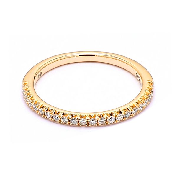 14K Yellow Gold 0.25ctw G/VS2 Diamond Anniversary Band Sz 6.5 Raleigh Diamond Fine Jewelry Raleigh, NC