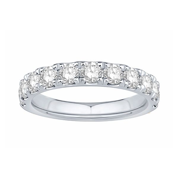 RD Classic Signature Platinum 1.58ctw Diamond Wedding Band Sz 7 Raleigh Diamond Fine Jewelry Raleigh, NC