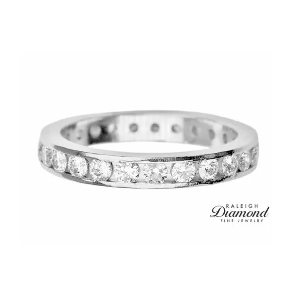 Estate Diamond Eternity Band Platinum 1.00 CTW Raleigh Diamond Fine Jewelry Raleigh, NC