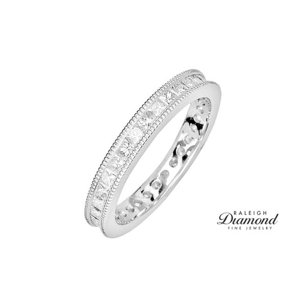 Estate Diamond Eternity Band 1.70 CTW Image 2 Raleigh Diamond Fine Jewelry Raleigh, NC