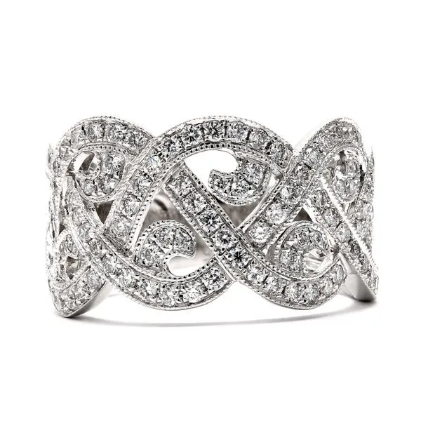 14K White Gold 0.90ctw G/SI1 Diamond Fashion Ring Raleigh Diamond Fine Jewelry Raleigh, NC