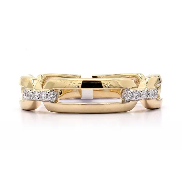 14K Yellow Gold 0.08cttw G/SI1 Diamond Fashion Ring Size 7 Raleigh Diamond Fine Jewelry Raleigh, NC