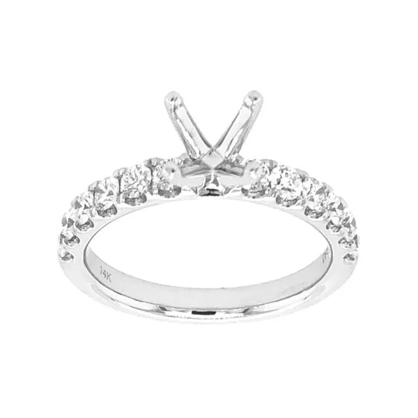 Diamonds Forever USA 0.72CTTW Diamond Classic Semi Mount Ring Raleigh Diamond Fine Jewelry Raleigh, NC