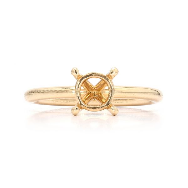 14K Yellow Gold Solitaire 