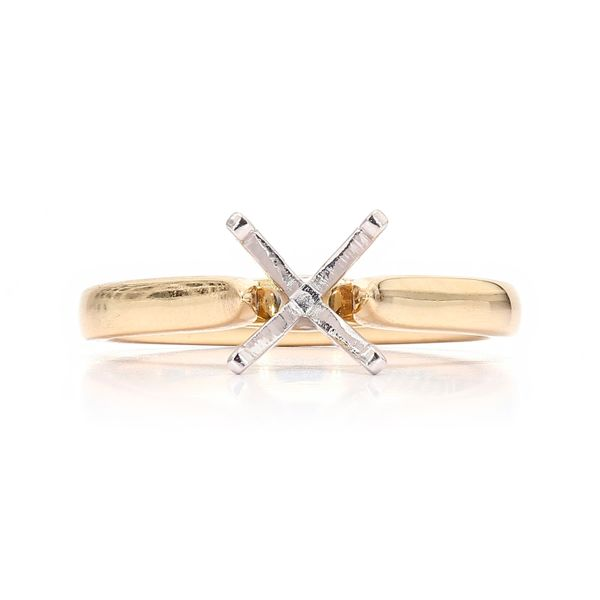 14K White & Yellow Gold 