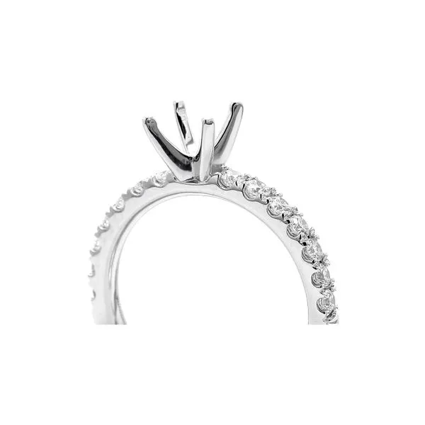 Platinum 0.42ctw Semi Mount Size 6 Raleigh Diamond Fine Jewelry Raleigh, NC