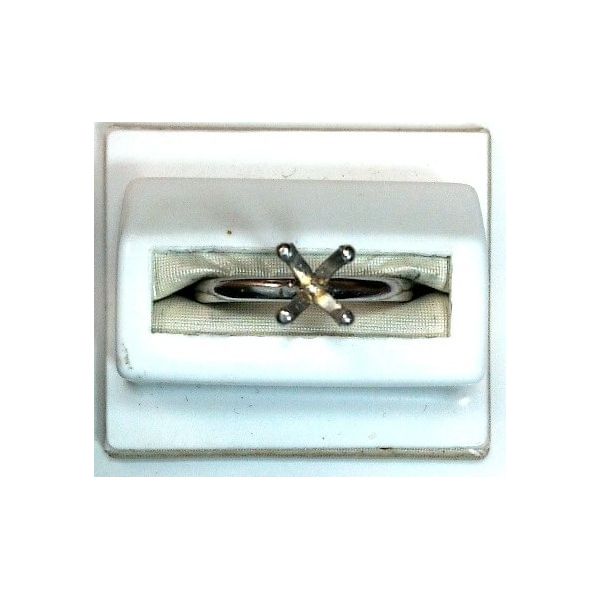 14K White Gold 0.90ctw F/SI1 Oval Diamond Solitaire Engagement Ring Size 6 Raleigh Diamond Fine Jewelry Raleigh, NC