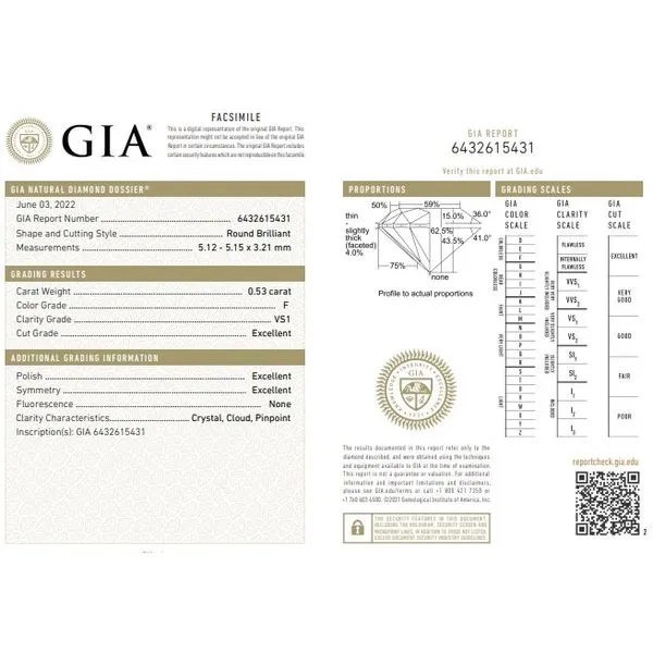 14K White Gold 1.06ctw F/VS1GIA 4-Prong Stud Diamond Earrings Image 2 Raleigh Diamond Fine Jewelry Raleigh, NC