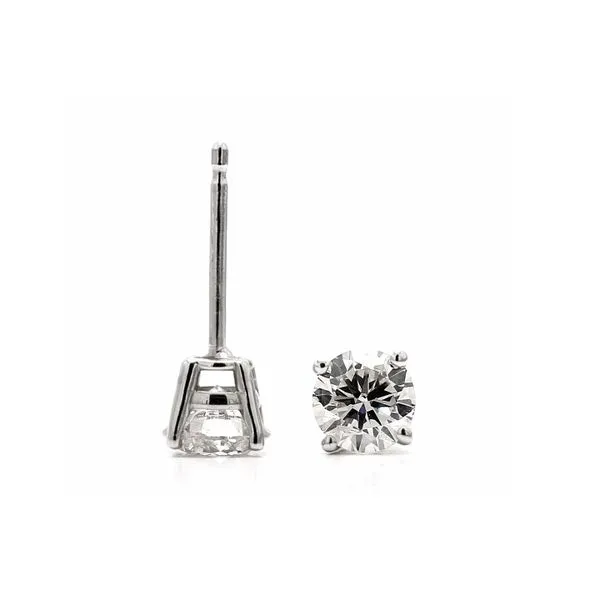14K White Gold 0.75ctw H-I/SI2 Diamond Stud Earrings Raleigh Diamond Fine Jewelry Raleigh, NC